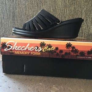 Brand new Skechers memory foam sandals